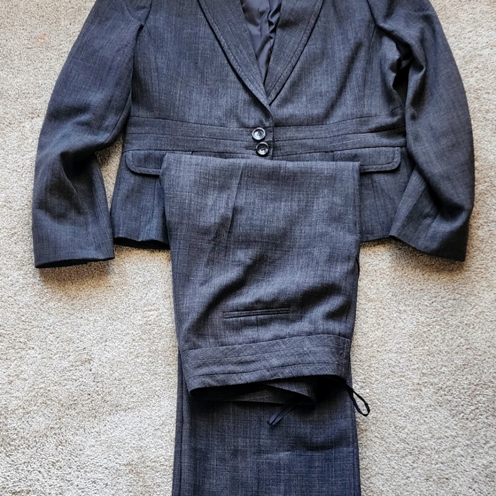 Grey suit F&F brand size 18